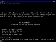 The Four Symbols - Ms-dos Classic Games Game