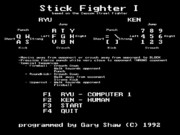 Stick Fighter I for DOS
